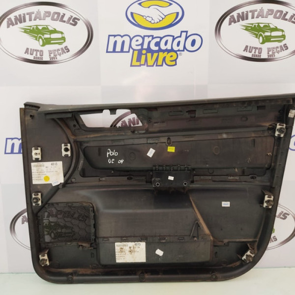 Forro Porta Dianteira Esquerda Vw Polo 2004 - Original