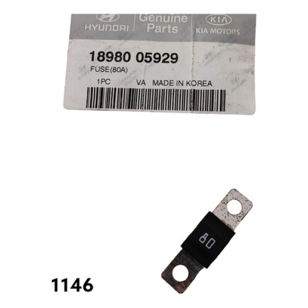 Fusível 80a Hyundai Cod 1898005929
