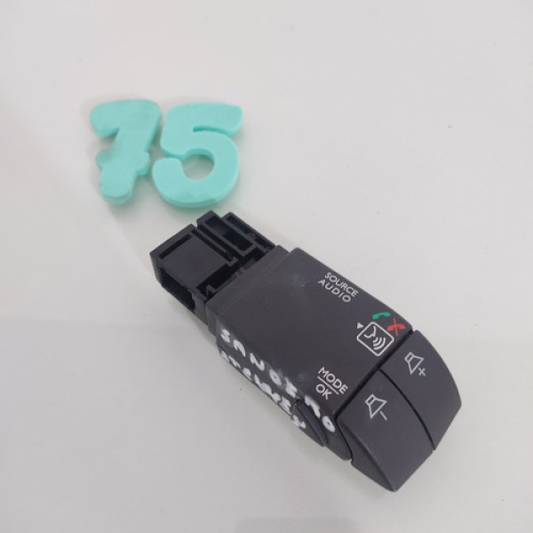 Comando Som Volante Renault Sandero 