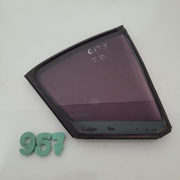 Vidro Fixo Traseiro Direito Honda City 2009 A 2013 Cx 957