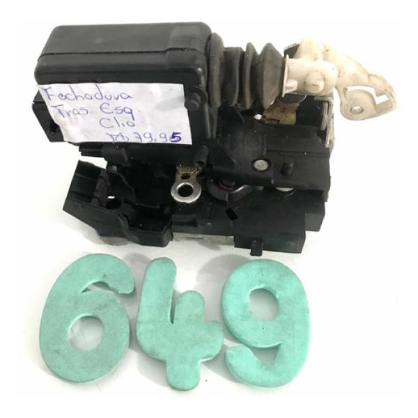 Fechadura Elétrica Traseira Esquerda Renault Clio