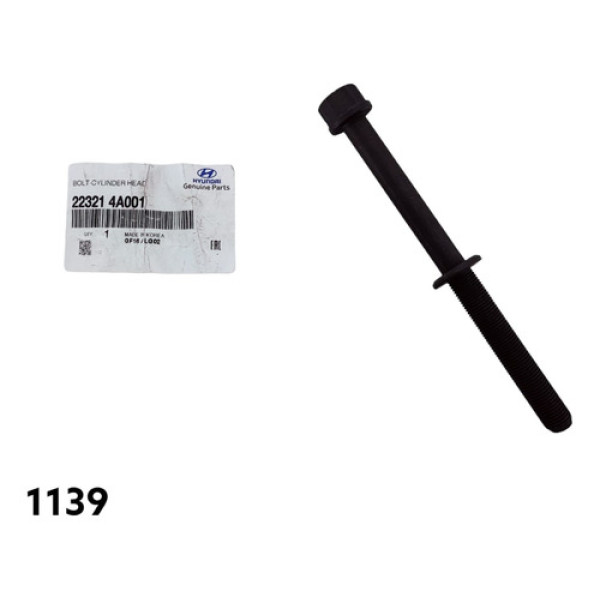 Parafuso Do Cabeçote Hyundai Hr 2.5 Cod 223214a001