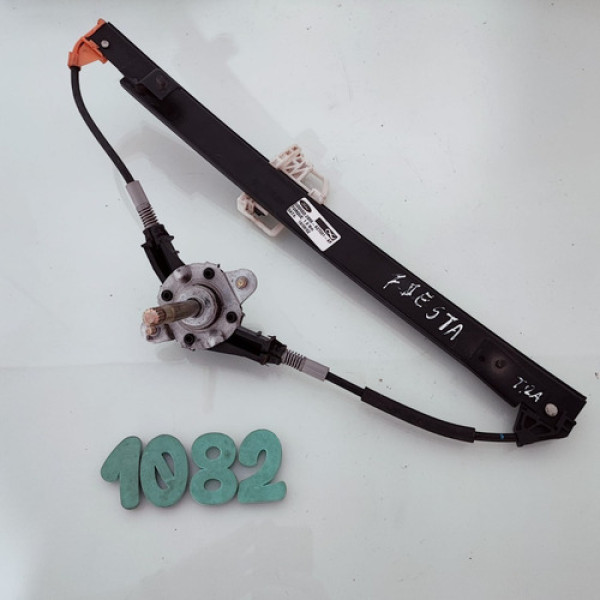 Máquina Vidro Manual Traseiro Esq. Ford Fiesta 2004 Cx 1082