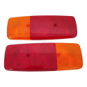 Par Lente Lanterna Traseira Mercedes Benz 1518
