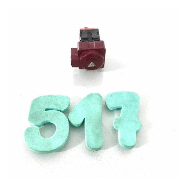 Botão Pisca Alerta Citroen C4 Pallas Hatch Original