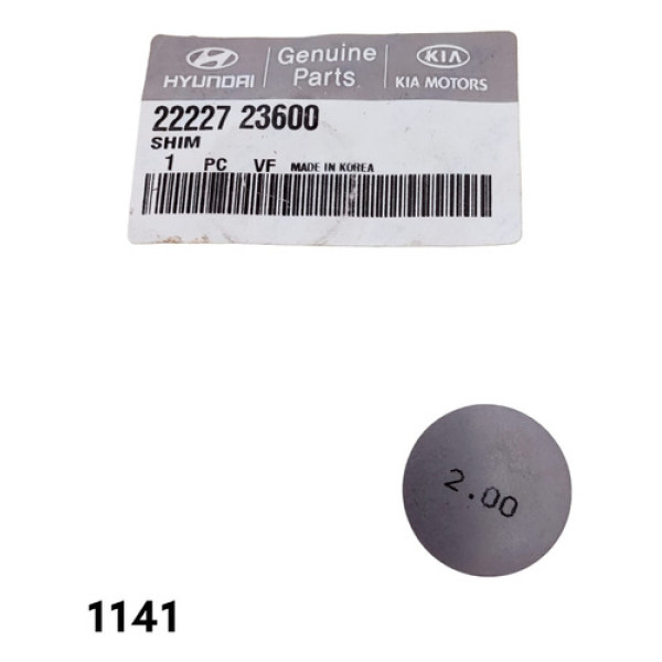 Pastilha De Válvula Hyundai Tucson Cod 2222723600 