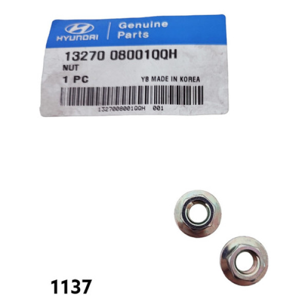 Par De Porcas Coluna De Direção Hyundai Elantra  1327008001