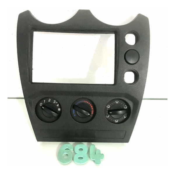 Moldura Central Com Comando Ar Ford Fiesta