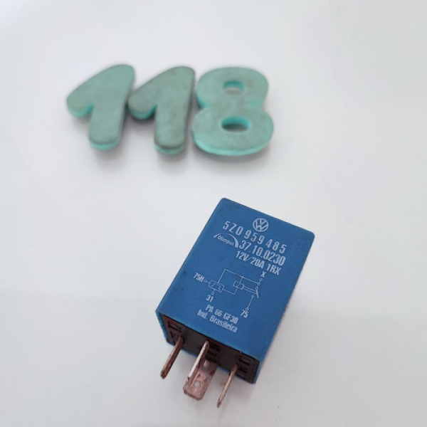 Relé Do Desembaçador Vw Gol G5 Cod 5z0959485 Cx 118