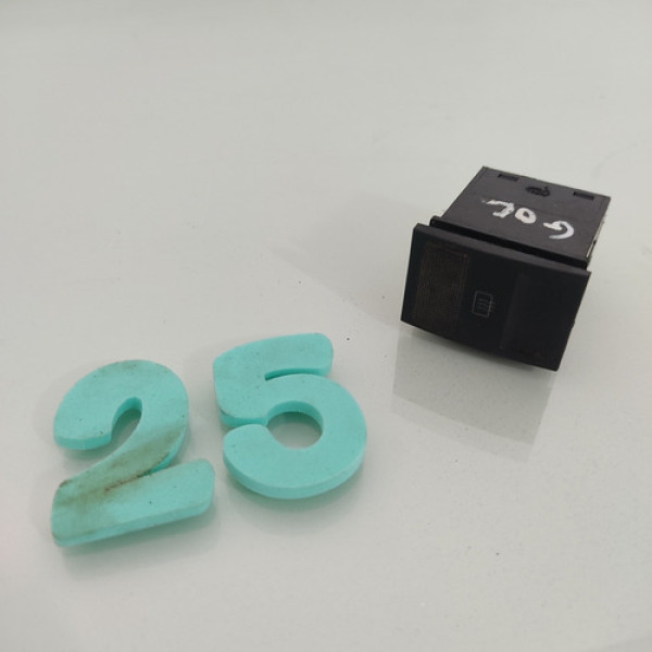 Botão Desembaçador Vidro Vw Gol G3