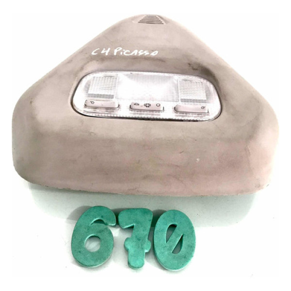 Luz Teto Cortesia Com Moldura C4 Picasso  2007 A 2011