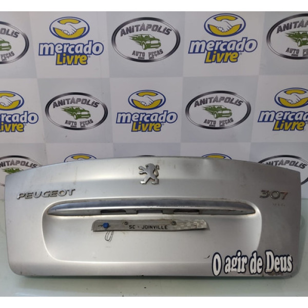 Tampa Traseira Porta Malas Peugeot 307 Sedan - Detalhe