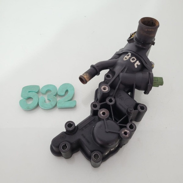 Carcaça Válvula Termostatica Peugeot 208   9675916080 Cx 532