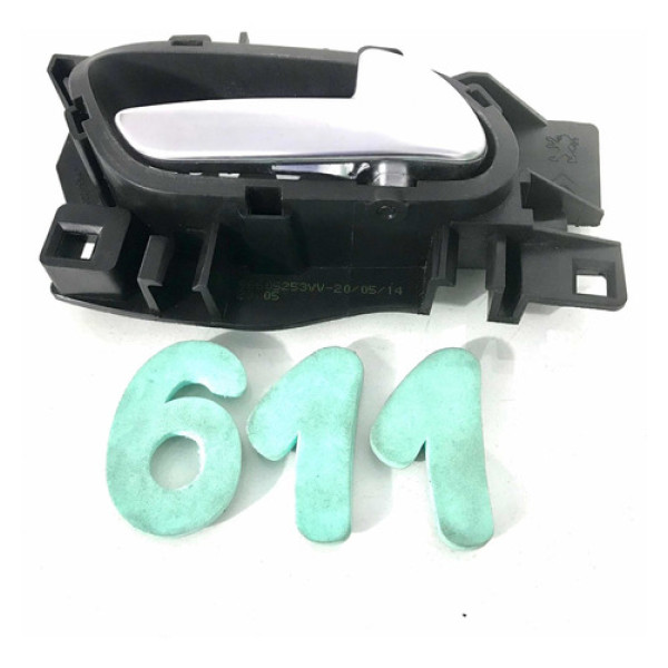 Maçaneta Interna Peugeot 208 Traseira Direita