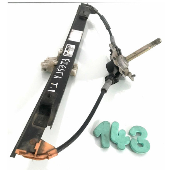 Máquina Vidro Manual Traseiro Esquerdo Ford Fiesta 2010