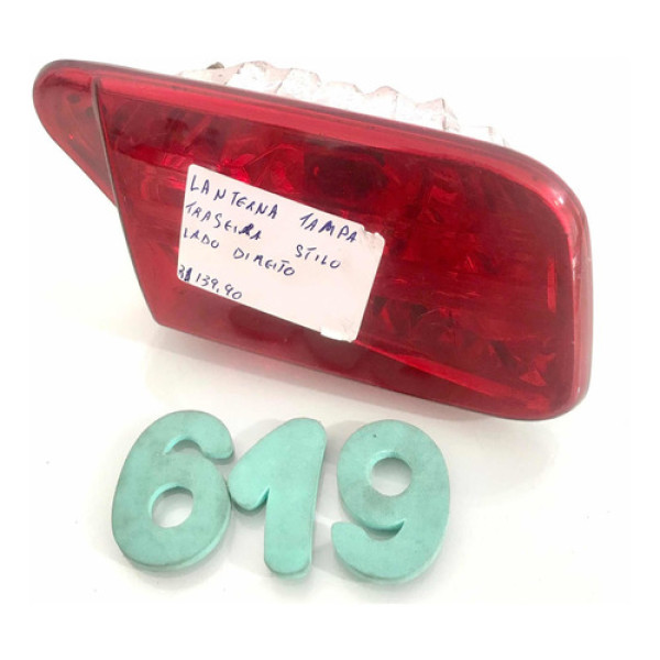 Lanterna Tampa Traseira Lado Direito Fiat  Stilo 