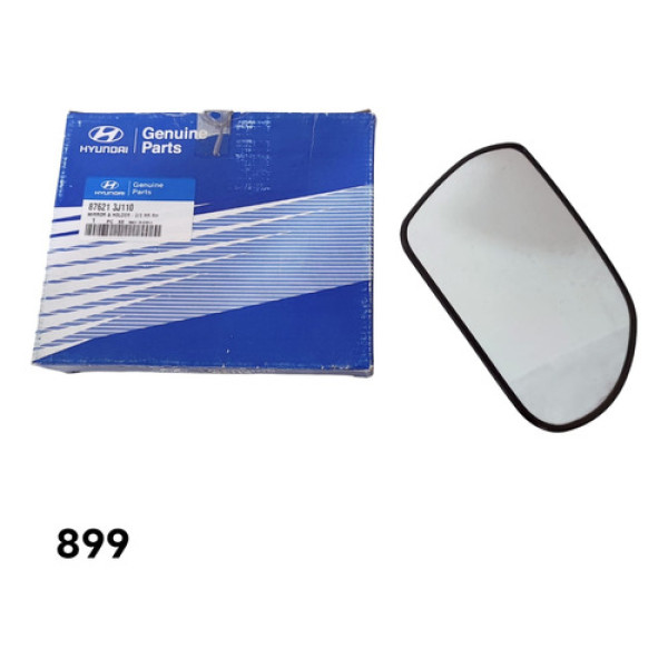 Lente Do Retrovisor Direito Hyundai Santa Fé 2009 