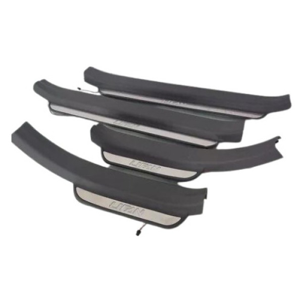 Kit Soleira Porta Com Led Lifan 530 