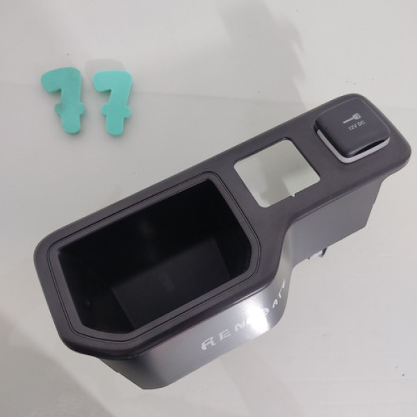 Moldura Tomada 12v Jeep Renegade 