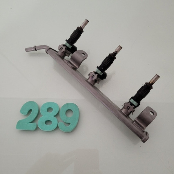 Flauta Com Bicos Injeção Renault Logan 1.0 3cc 