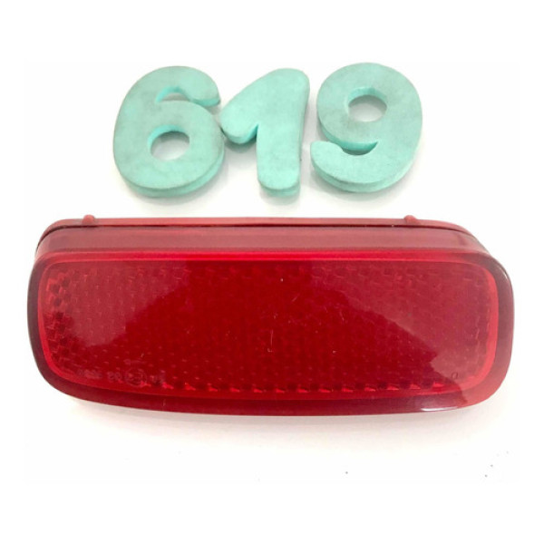 Refletor Olho Gato Parach.  Tras. Lad Direito Peugeot 206 Sw