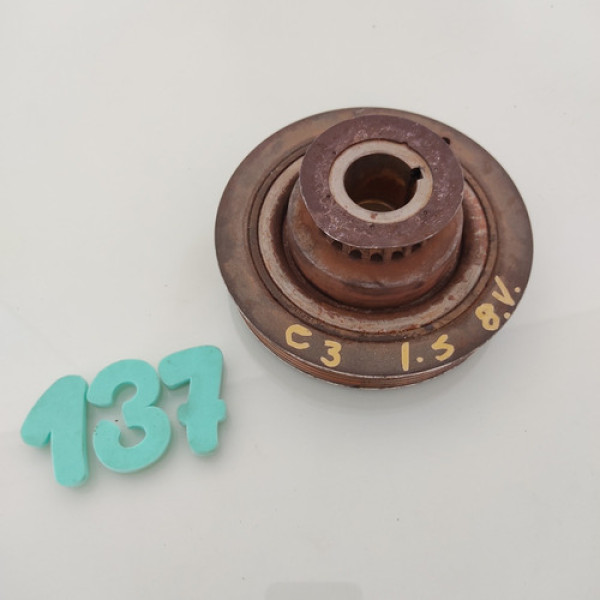 Polia Virabrequim Citroen C3 1.5 2015 