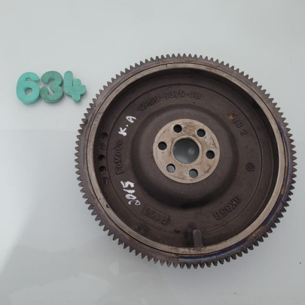 Volante Do Motor Cremalheira Ford Ka 1.0 3cc Cod Ca6g6375cb