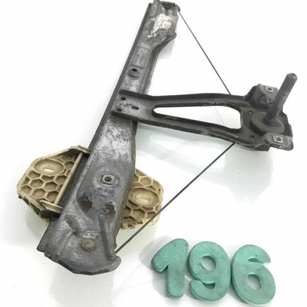 Máquina Vidro Manual Traseiro Direto Renault Clio 2014 