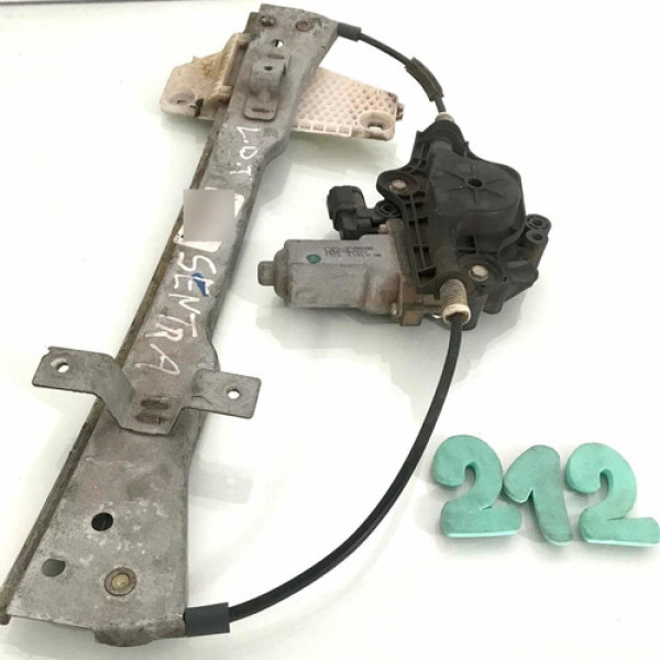 Maquina Vidro Eletrico Tras. Direito Nissan Sentra 2007/12