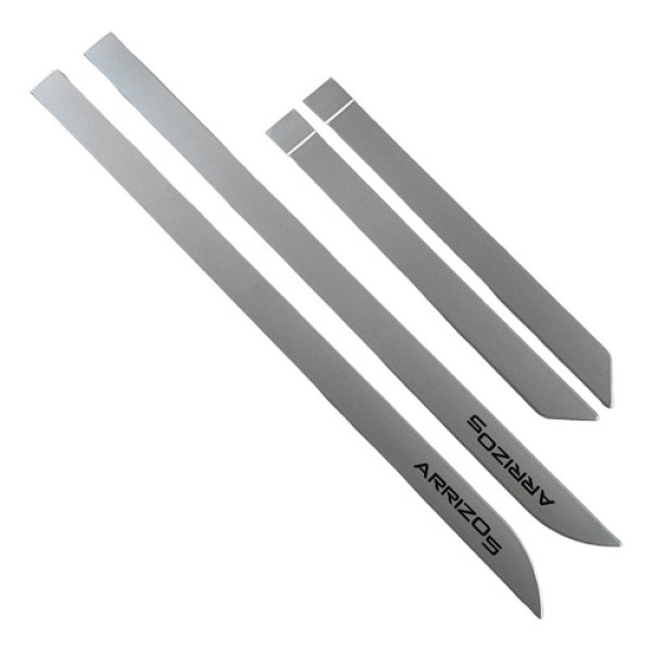 Jogo Do Friso De Porta Prata Chery Arrizo 5 