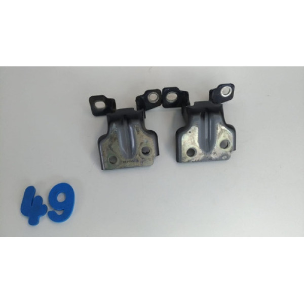 Par Dobradiças Porta Dianteira Esquerdo Jac J3 