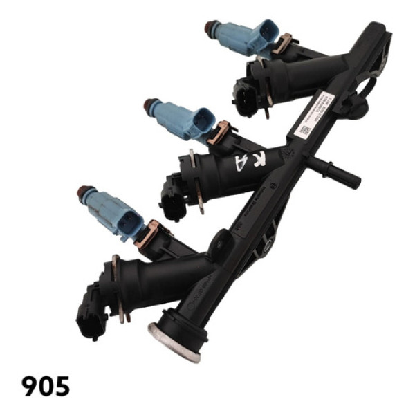 Flauta C/ Bicos De Injeção Ford Ka 1.0 3cc Cod N7b59v455ca