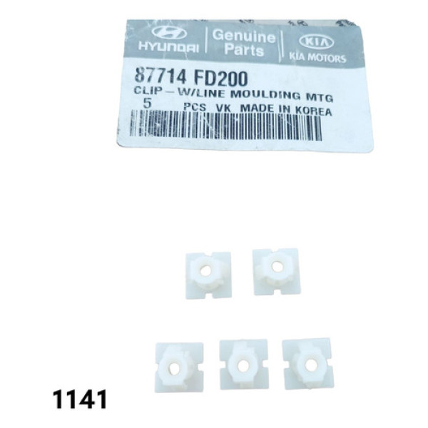 Jogo De Presilha Do Parachoque Hyundai I30 Cod 87714fd200