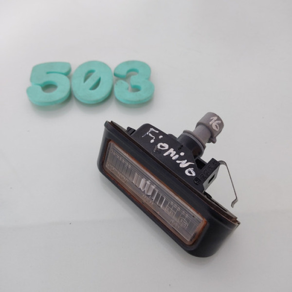 Luz Lanterna Placa Fiat Fiorino 2016 Original