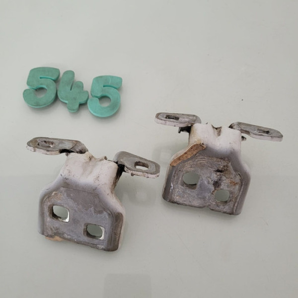 Par Dobradiça Porta Renault Sandero 2012 Cx 545