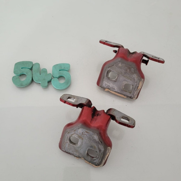 Par Dobradiça Porta Renault Sandero 2012 Cx 545