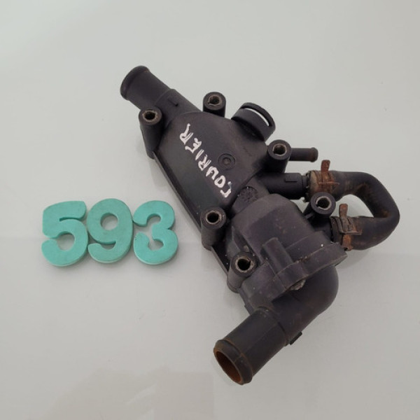 Carcaça Da Válvula Termostatica Ford Courier