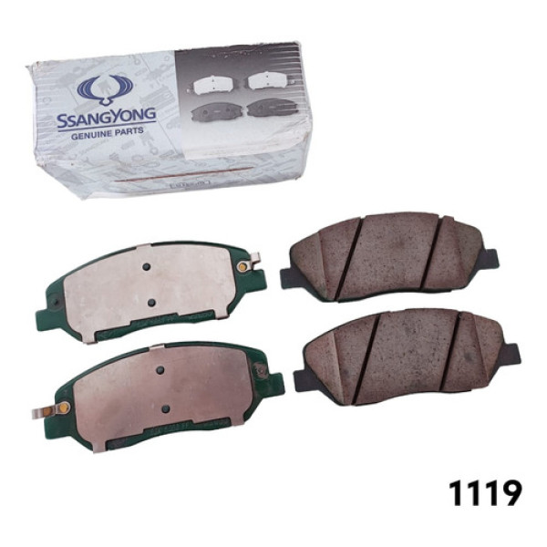 Jogo Pastilha De Freio Dianteiro Ssangyong Chairman Cx 1119