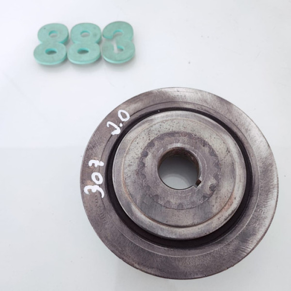 Polia Do Virabrequim Peugeot 307 2.0 Cod 9641741980 Cx 883