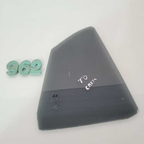 Vidro Fixo Traseiro Direito Hyundai Creta Cx 962