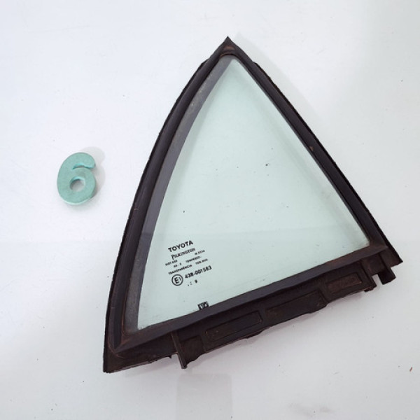 Vidro Fixo Traseiro Direito Toyota Corolla 2009 A 2013 Cx 6f