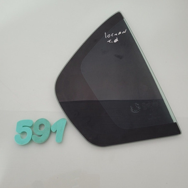 Vidro Vigia Traseiro Direito Renault Logan 2018 A 2020