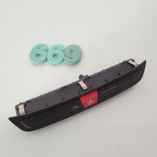 Botão Pisca Alerta Jeep Renegade Cod 07356350190 C/detalhe