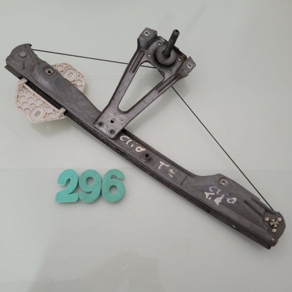 Máquina Vidro Manual Traseiro Esquerdo Renault Clio 2001/05