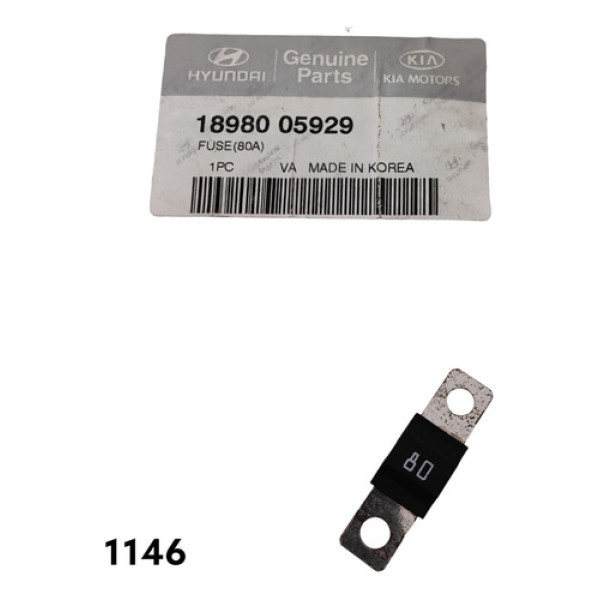 Fusível 80a Hyundai Cod 1898005929