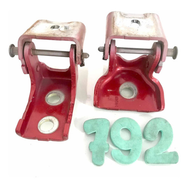 Dobradiças Porta Traseira Esquerda Citroen C3 2012 - Cx 792