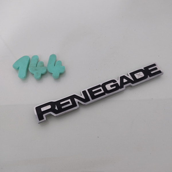 Emblema Letreiro Porta Jeep Renegade 