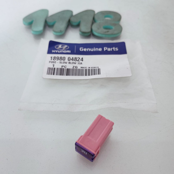 Fusível 30a Hyundai Cod 1898004824 Cx 1118