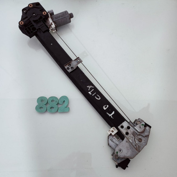 Máquina Vidro Porta Traseira Direita Honda City 2010 Cx 882