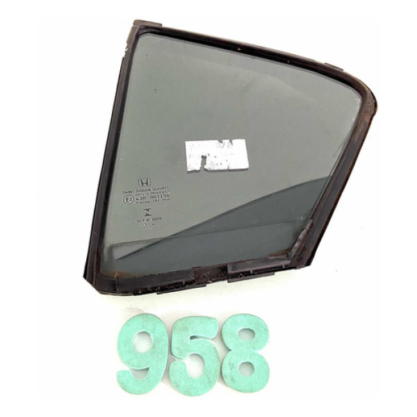 Vidro Fixo Traseiro Esquerdo Honda Civic 2014 - Cx 958